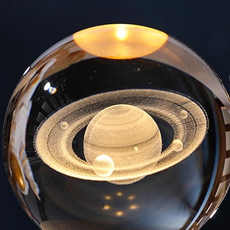 3D Crystal Lamp Ball - Solar System