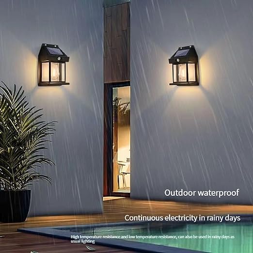 Solar Outdoor Wall Light